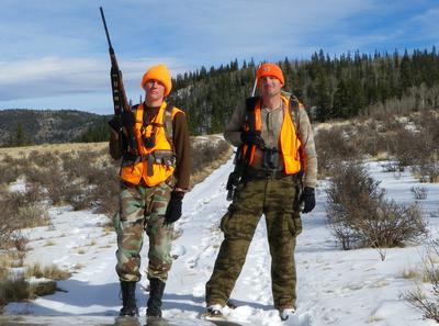 Me w Kimber .325 and my son still hunts w my old M700 .30-06