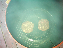Smoking Ground Meat Patties
